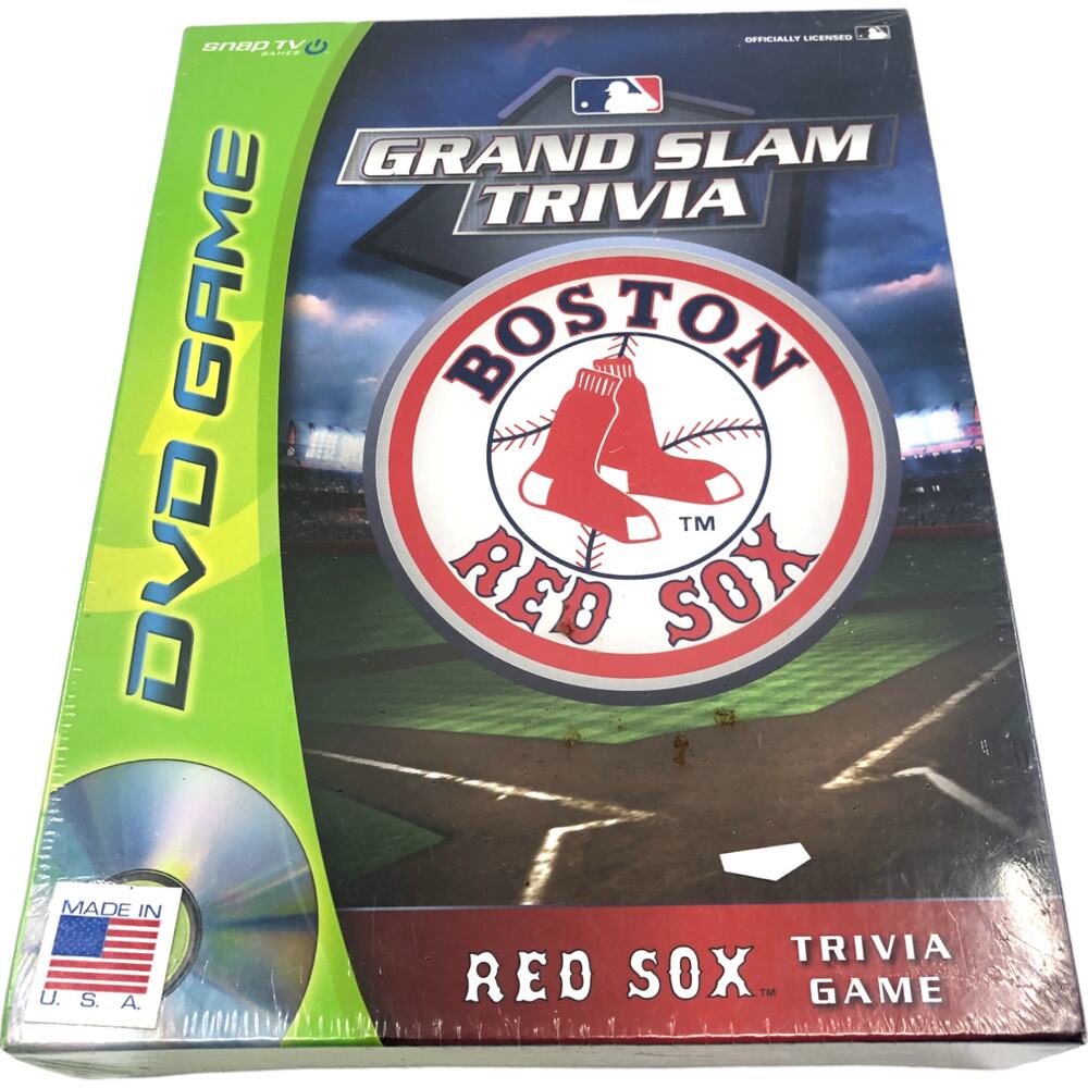 Boston Red Sox Grand Slam Trivia Game DVD 2007 *SEALED*